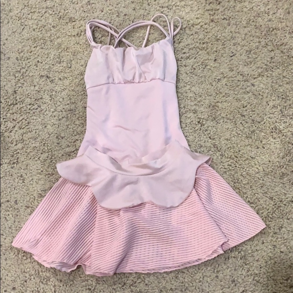 Capezio leotard and matching skirt size small girl